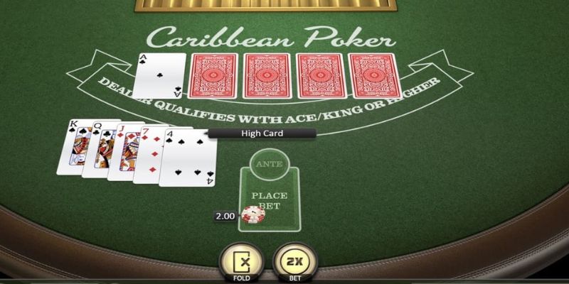 Poker card ranking với ví dụ cụ thể